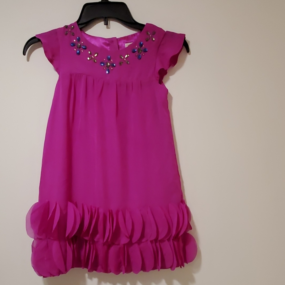 🔥LAST CHANCE Cat Jack Purple Ruffled Dress Sz 6
